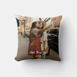 Almofada Personalized Double-Sided Two Photos