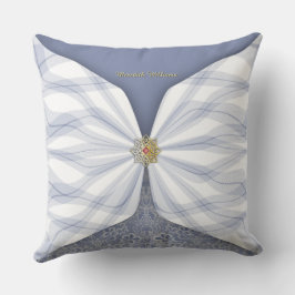 Almofada Personalized Dusty Blue Textile Illusion