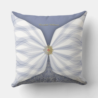Almofada Personalized Dusty Blue Textile Illusion