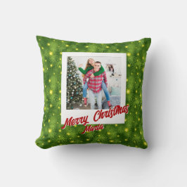 Almofada Personalized Family Christmas Stylish Photo