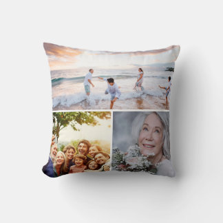 Almofada "Personalized Family Photo Pillow – Custom Keepsak