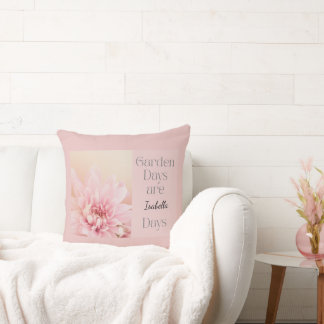 Almofada Personalized Garden Days, Gardening Hobby Gift