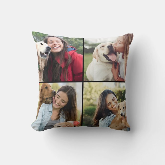 Almofada Personalized Gift for Dog Lovers Pet Mom Best Dog  (Frente)