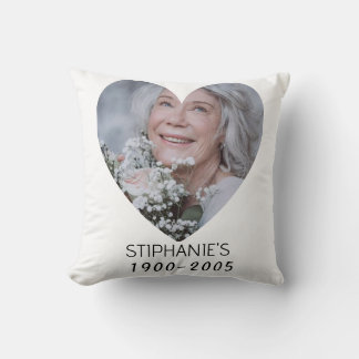 Almofada Personalized Grandma Pillow – Photo, Name & Year