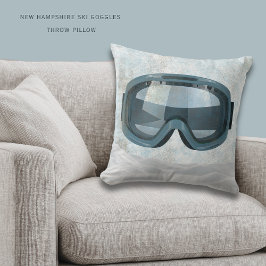 Almofada Personalized New Hampshire | Ski Winter Decor 