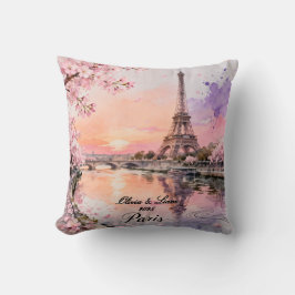 Almofada Personalized Paris Couple’s Keepsake