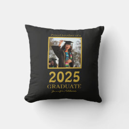 Almofada Personalized Proud Brother graduate