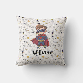 Almofada Personalized Superhero Name Pillow - Kids Pillow
