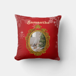 Almofada Personalized Throw Pillow 16" x 16"