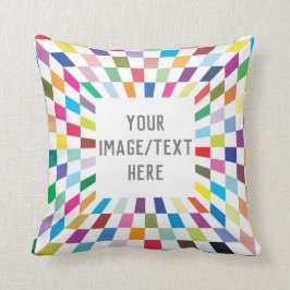 Almofada Perspectiva colorida,
