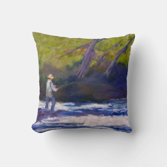 Almofada Pesca com mosca (Frente)