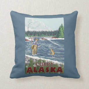 Almofada Pescador da mosca - caril, Alaska