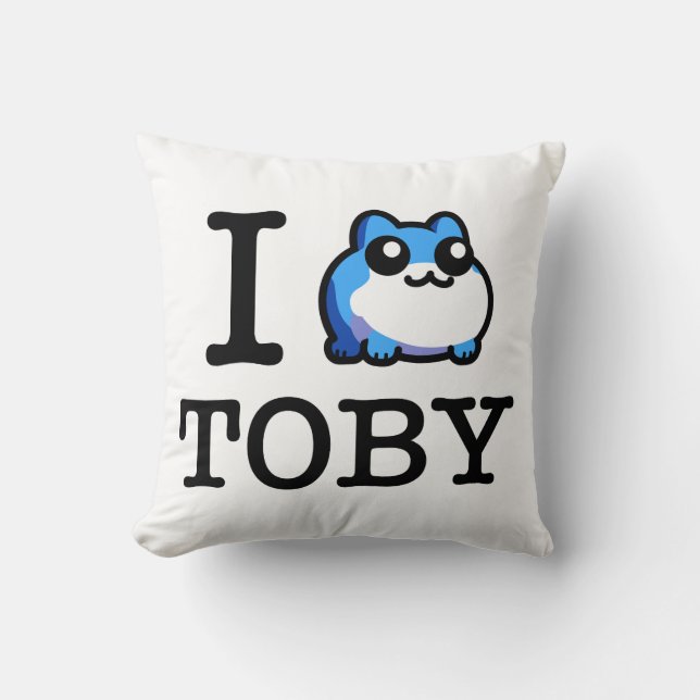 Almofada Pessoas Love Toby (Frente)