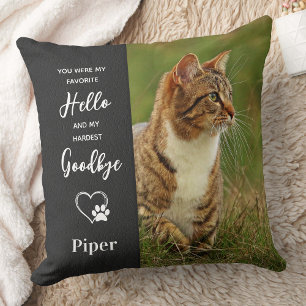 Almofada Pet Cat Memorial Foto Keepsasaem Simpatia Pet Perd