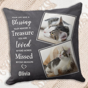 Almofada Pet Cat Memorial - Pet Sympathy Cote Cat Pet Foto