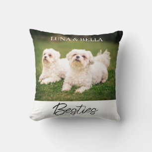 Almofada Pet Friends Besties Foto Cachorro Mãe Dom