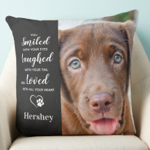 Pet Memorial Personalised Dog Sympathy Foto-Gift