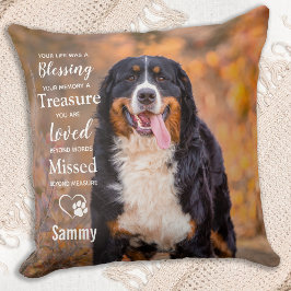 Almofada Pet Memorial Personalizado Simpatia Dog Foto Dift