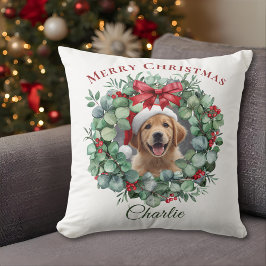 Almofada Pet Photo Christmas – Personalized Holiday Gift