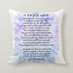 Almofada Pet Tribute Ao Poem Cushion 41 x 41 cm