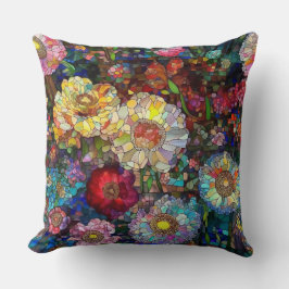 Almofada Pétalas de Vidro Botânico