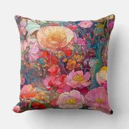 Almofada Pétalas De Vidro Botânico