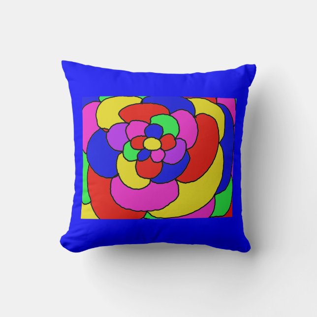 Almofada Pétalas retrais (Frente)