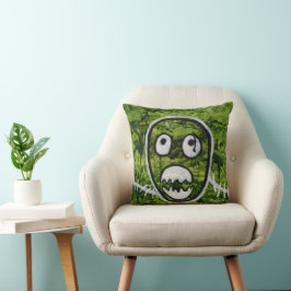 Almofada Pete Semente Crânio Arte de Monstro Excêntrico e E