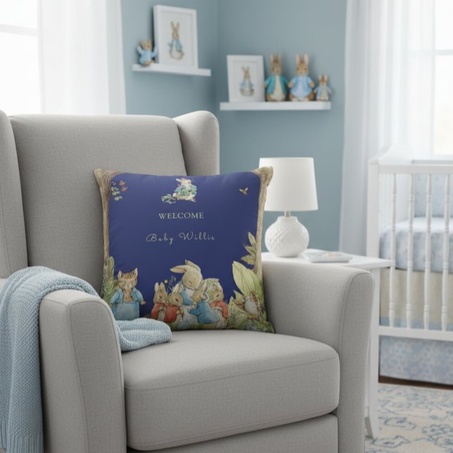 Almofada Peter, os Amigos da Floresta do Coelho (Criador carregado)