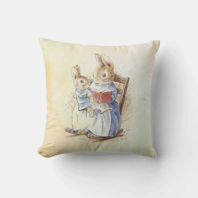 Almofada Peter Rabbit (livro) (Frente)