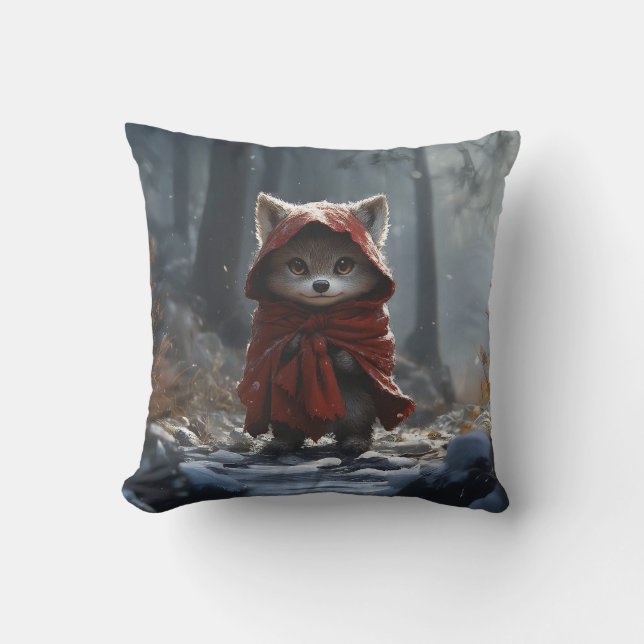 Almofada Petit loup chaperon rouge  (Frente)