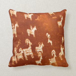 Almofada Petroglyphs de Atlatl