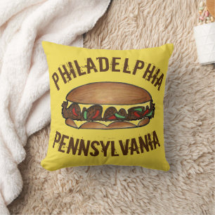Almofada Philadelphia Pennsylvania PA Cheese Steak