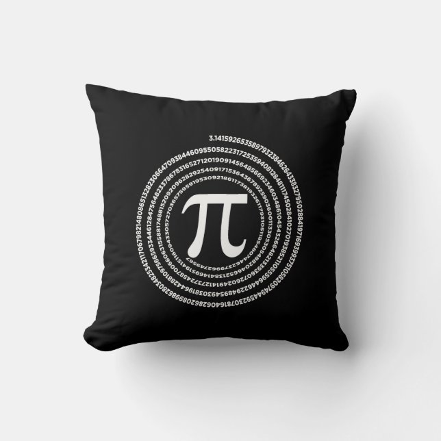 Almofada pi matemática (Frente)