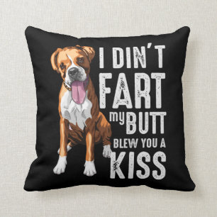 Almofada Piada de Lover de Cão Engraçado