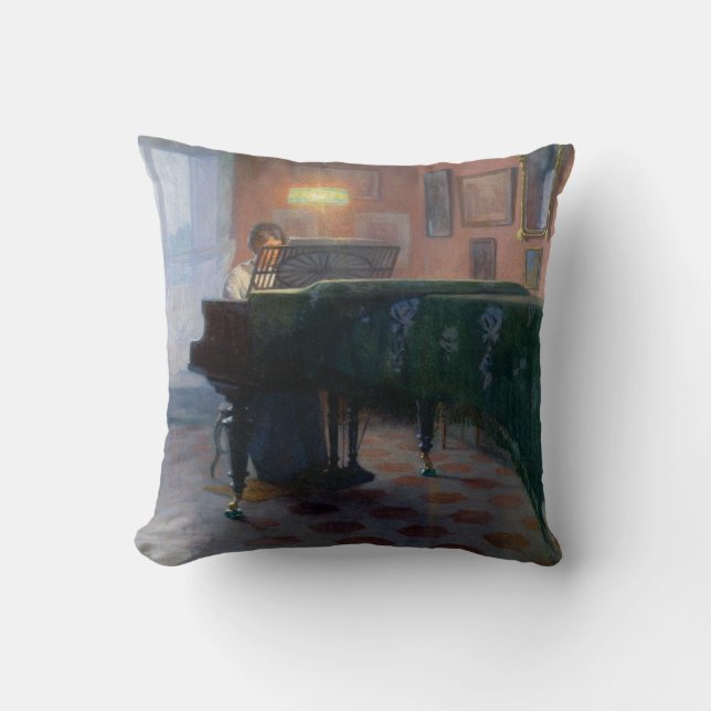 Almofada Pianista (Pianista) (Música Feminina) (Frente)