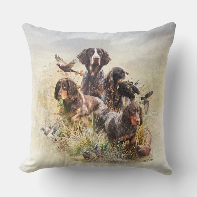 Almofada Picardy Spaniel (Frente)