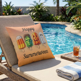 Almofada Picolés de Summerween Verão de Halloween