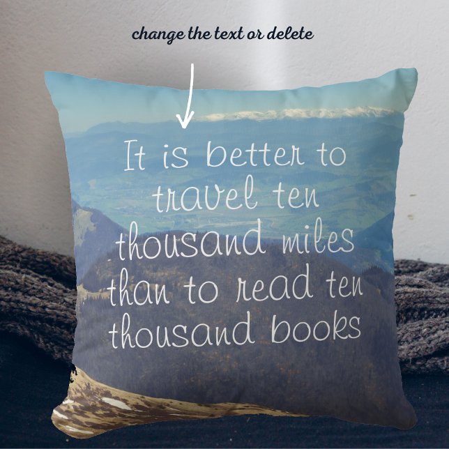 Almofada Picos de montanha com capa de neve (Criador carregado)