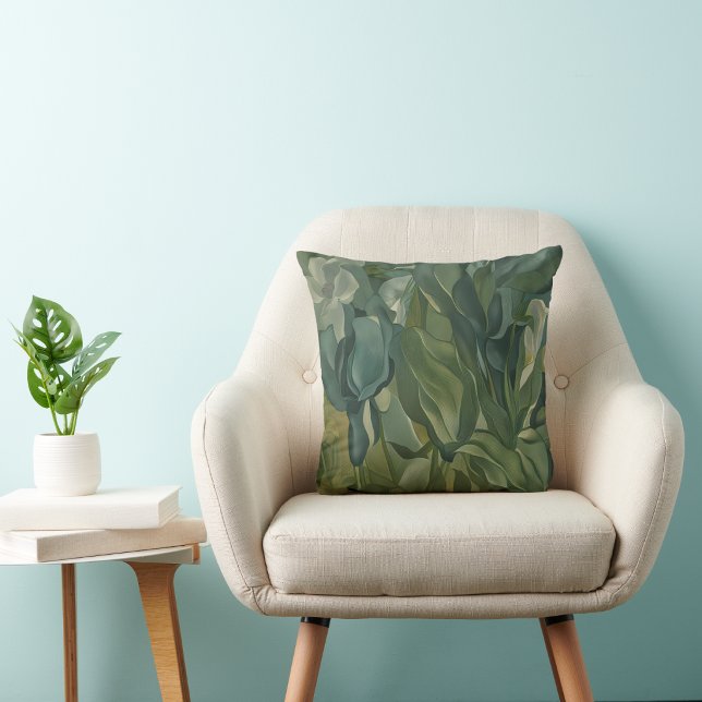 Almofada Picos de Redemoinho (Swirl Peaks Throw Pillow

)