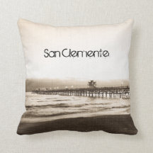 Pier de San Clemente foto antiga da Califórnia