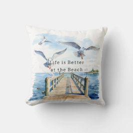 Almofada Pier Ocean Beach Birds