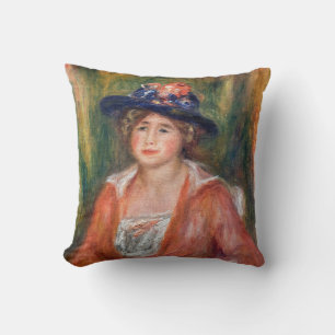 Almofada Pierre-Auguste Renoir - Retrato da Mulher Sentada