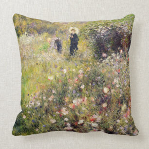 Almofada Pierre uma paisagem do verão de Renoir
