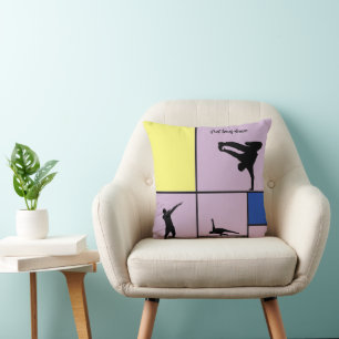 Almofada Piet Loves Dance Mondrian Street Hiphop Style