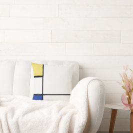 Almofada Piet Mondrian - Abstrato Geométrico de Composição