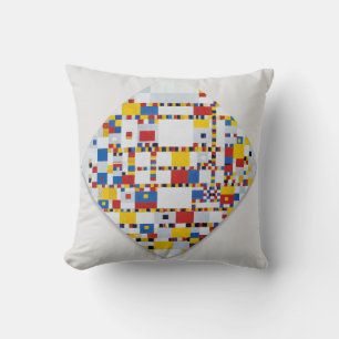 Almofada Piet Mondrian Victory Boogie Woogie