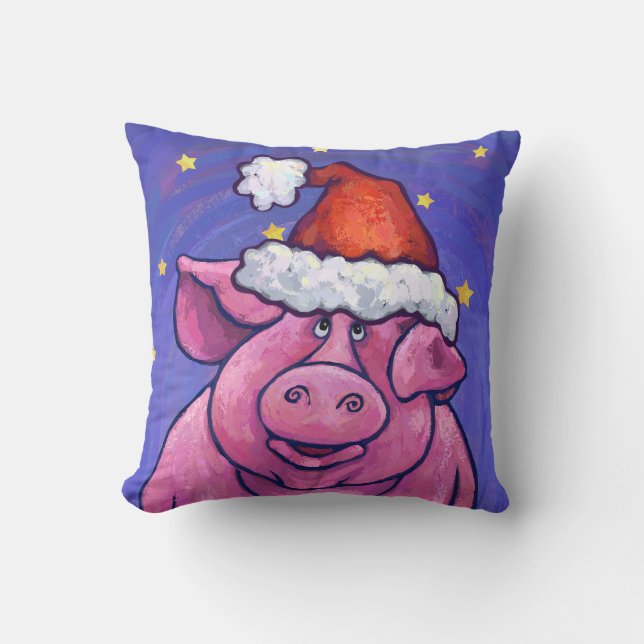 Almofada Pig Christmas (Frente)