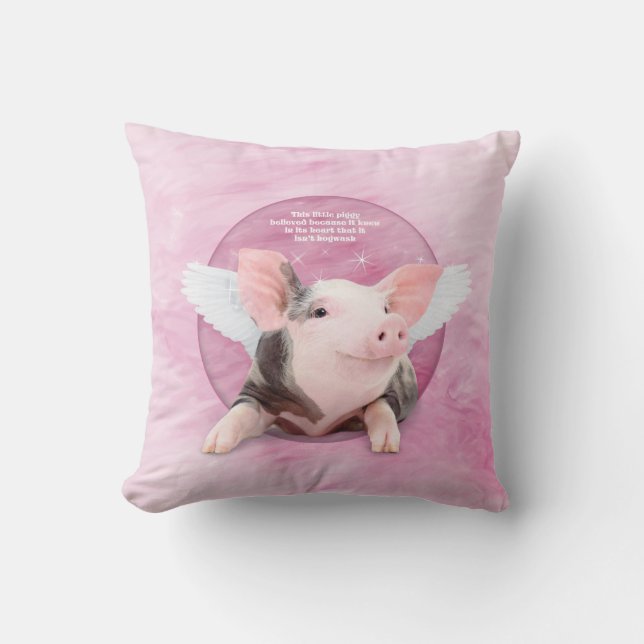Almofada Piggy Acredita (Frente)