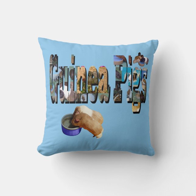 Almofada Pigs-Guiné É A Palavra, Cushion (Frente)